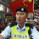 Hong Kong police stationed a pro-Beijing demonstration in Hong Kong.